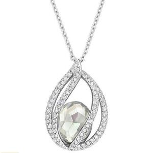 Swarovski Megan Pendant Necklace silver crystal